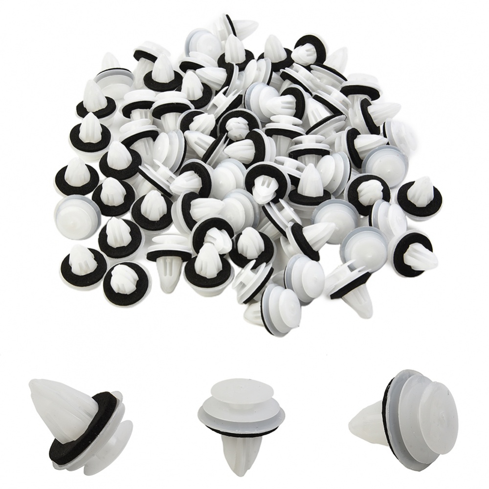 Set 100 Đinh Tán Bằng Nhựa Cho Xe Ô Tô