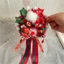 Mũ kẹp tóc handmade đáng yêu cho dịp lễ hội Giáng sinh