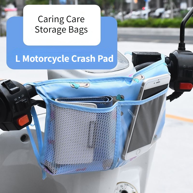 Đệm Đựng Đồ Chống Va Chạm Gắn Phía Trước Xe Đạp Điện / Xe Máy Cho Bé