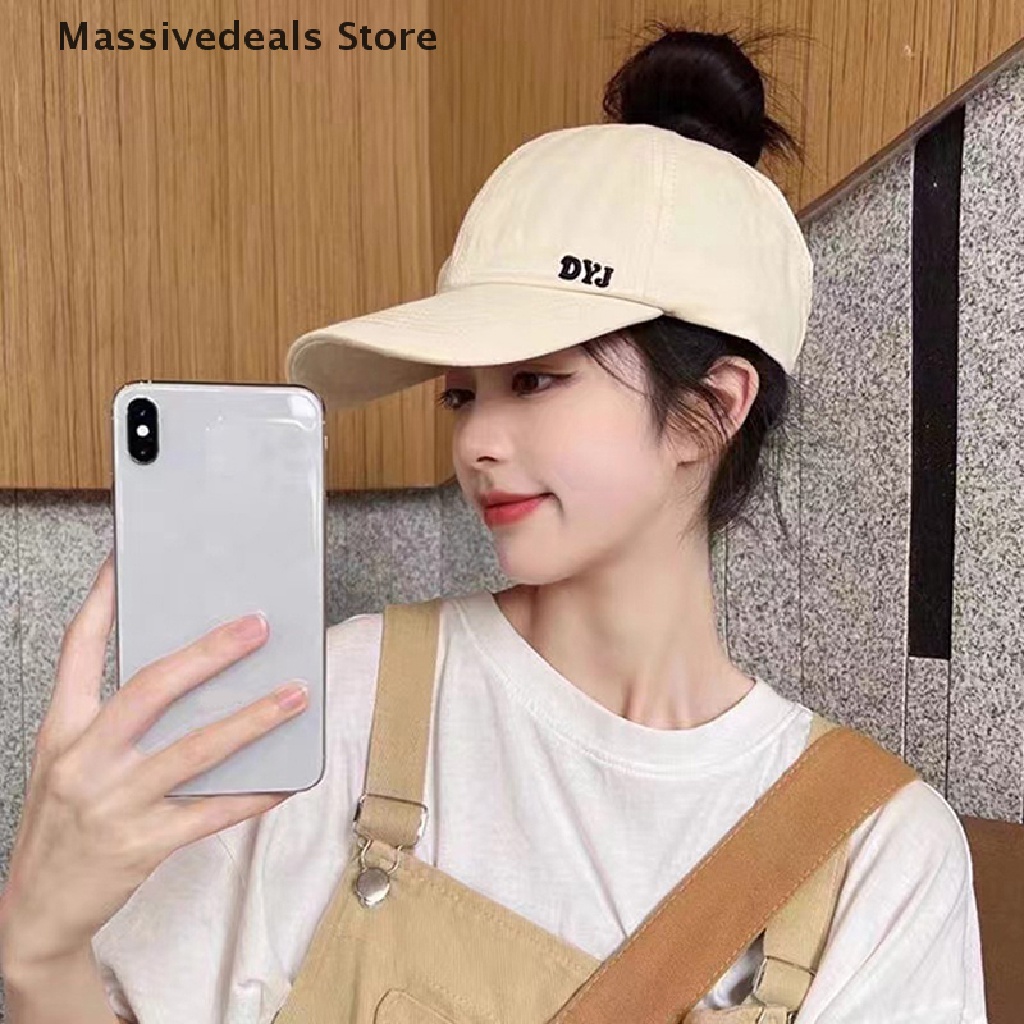 Massivedeals phong cách kpop Mũ nửa mặt thời trang thông thường dành cho nữ