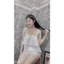 Set bộ đồ nữ đùi đồ ngủ 2 dây đồ ngủ nữ 2 dây bộ mặc ngủ nữ bộ 2 dây mặc nhà đồ bộ ngủ 2 dây vải lụa satin - cn010