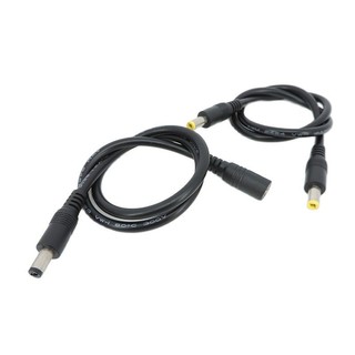 Dây Cáp Nối Nguồn 12v 18awg DC male Sang female 5.5X2.5mm 2.1mm diy