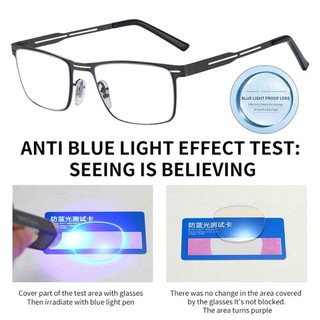 Kính mắt vuông HAVENLYCO chống ánh sáng xanh, siêu nhẹ bằng kim loại - Perfect for Reading and Office Use