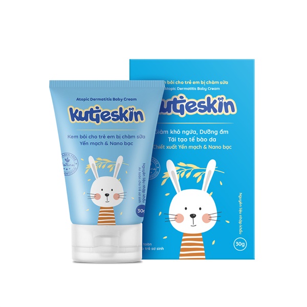 Kem bôi cho trẻ em bị chàm sữa - Kutieskin
