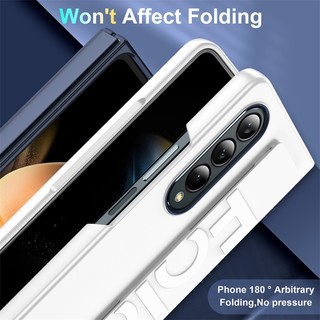 Vỏ cứng PC có dây đeo cổ tay đàn hồi di động cho Samsung Galaxy Z Fold 7/6/5
