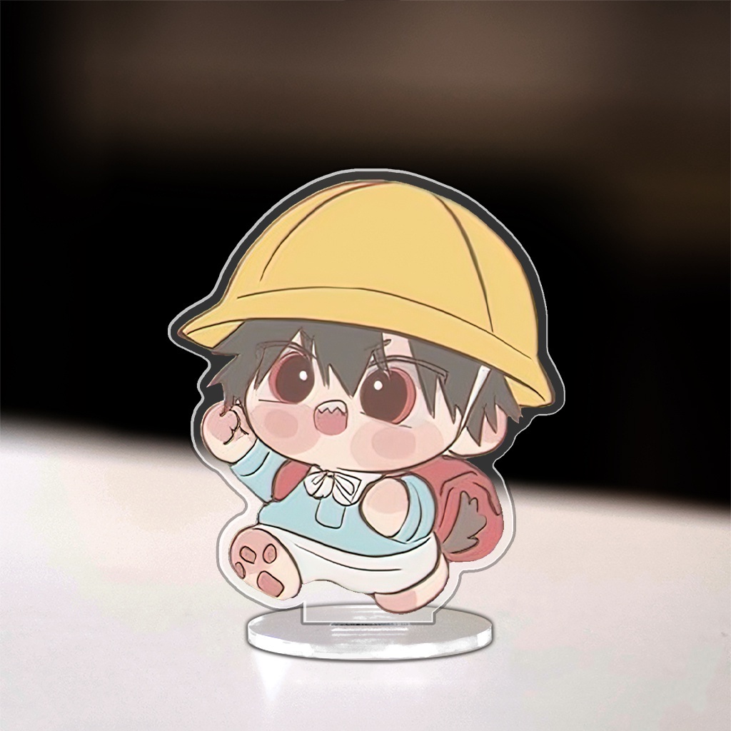 Mô hình My Hero Academia standee chibi nhân vật Deku Bakugo Shoto trang trí góc học tập giá sách để truyện tranh 8cm