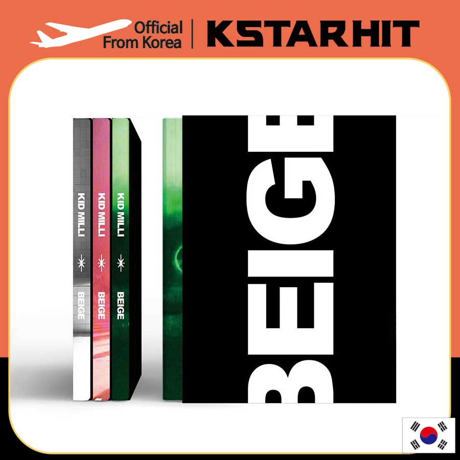 Kid Milli - 2nd full album [BEIGE] ( Ver.1/2/3 ) | Shopee Việt Nam