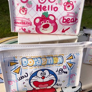 GC9 Lotso gấu dâu Patrick Star Doremon Dung Tích Lớn Hộp Đựng Bút Chì Hoạt Hình Chống Thấm Nước Sinh Viên Văn Phòng Phẩm Túi C
