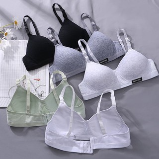 Áo lót nữ không có vòng thép, thời kỳ phát triển, ngực phụ, chống rủ xuống, nâng áo ngực mỏng thoải mái của sinh viên
