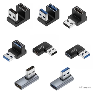 Đầu Nối Dây Cáp USB 3.0 Bẻ Góc 90o Dành Cho Notebook Laptop PC