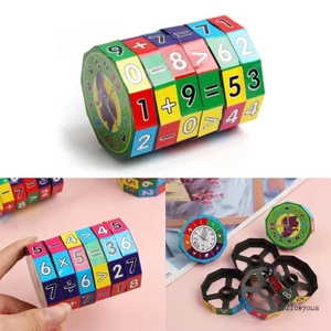 Đồ Chơi Khối Rubik Học Toán Dành Cho Trẻ Em