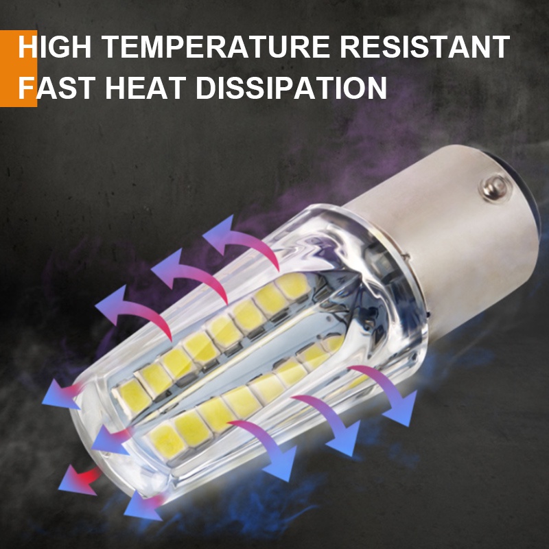 Đèn led tín hiệu SEAMETAL 12v 1157 gắn đuôi xe máy chất lượng cao