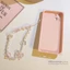 Dây Đeo Điện Thoại / Airpods Hình Trái Tim Đính Pha Lê Hồng Chống Rơi Vỡ
