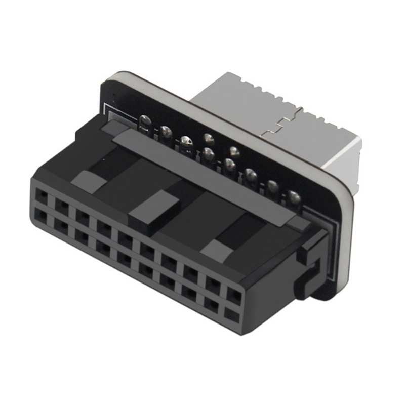 Bộ chuyển đổi BT USB 3 0 Type-E Female sang 19-Pin Male để kết nối bo mạch chủ bên trong - Bộ chia tiêu đề dọc cho loại