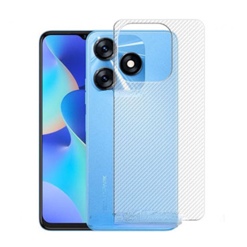 Tecno Pova 5 Mặt Sau Cho Tecno Pova 2 3 4 Pro NEO 2 5G Camon 20 / 20 Pro 4G Spark 10 9 8C 8 GO 2023 8P 7TCamon 19 17 Pro 18P 17P 18 Phim Bảo Vệ Sợi Carbon Premier