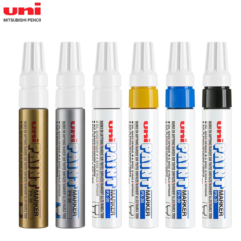 1 Bút Đánh Dấu UNI PX-30 4-8.5MM Nhiều Bề Mặt