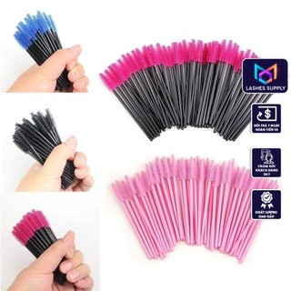 Bịch 50 cây chổi LASHES SUPPLY chải mi giúp chải mi một cách mềm mại 007
