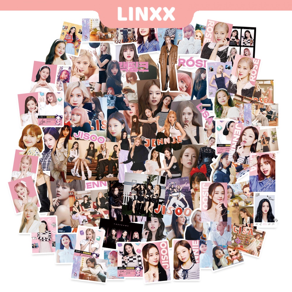 99 Miếng Dán Hình Thần Tượng BlackPink Chống Thấm Nước