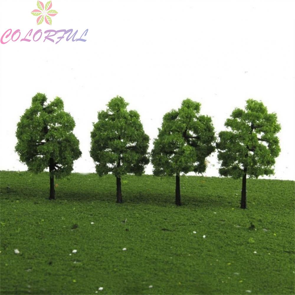 【COLORFUL】Architecture Model Trees Artificial Model Scenery Train Tree Trees Brand New