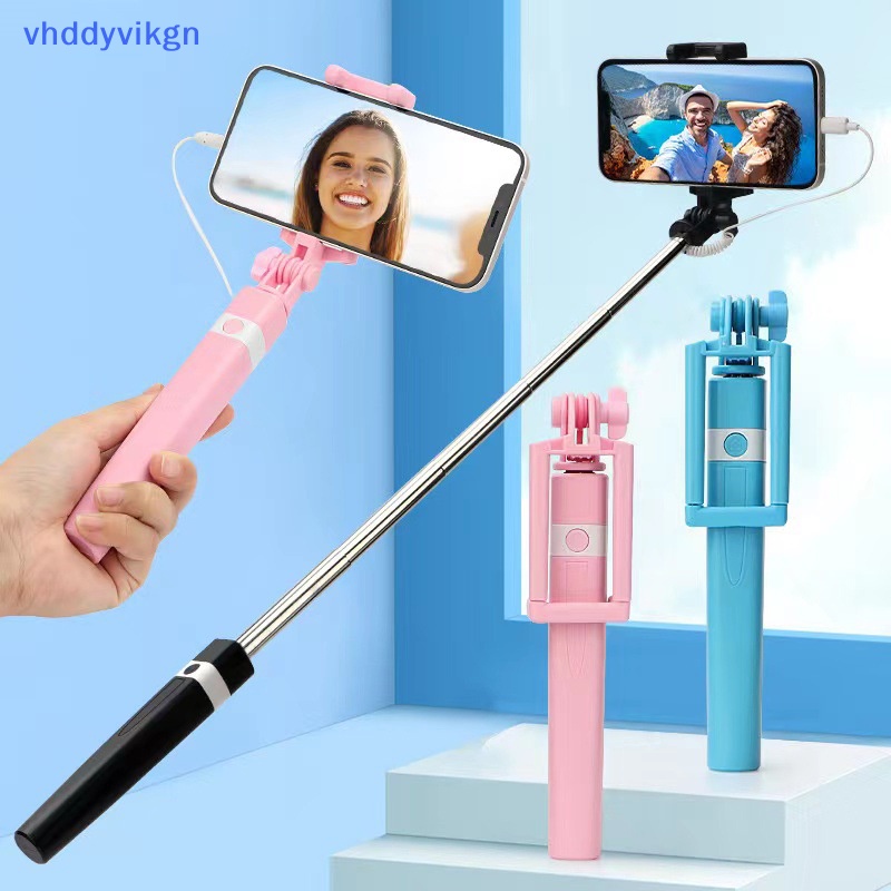 Gậy selfie điều khiển có dây mới Vhd phù hợp phích cắm type-c di động gậy selfie vn