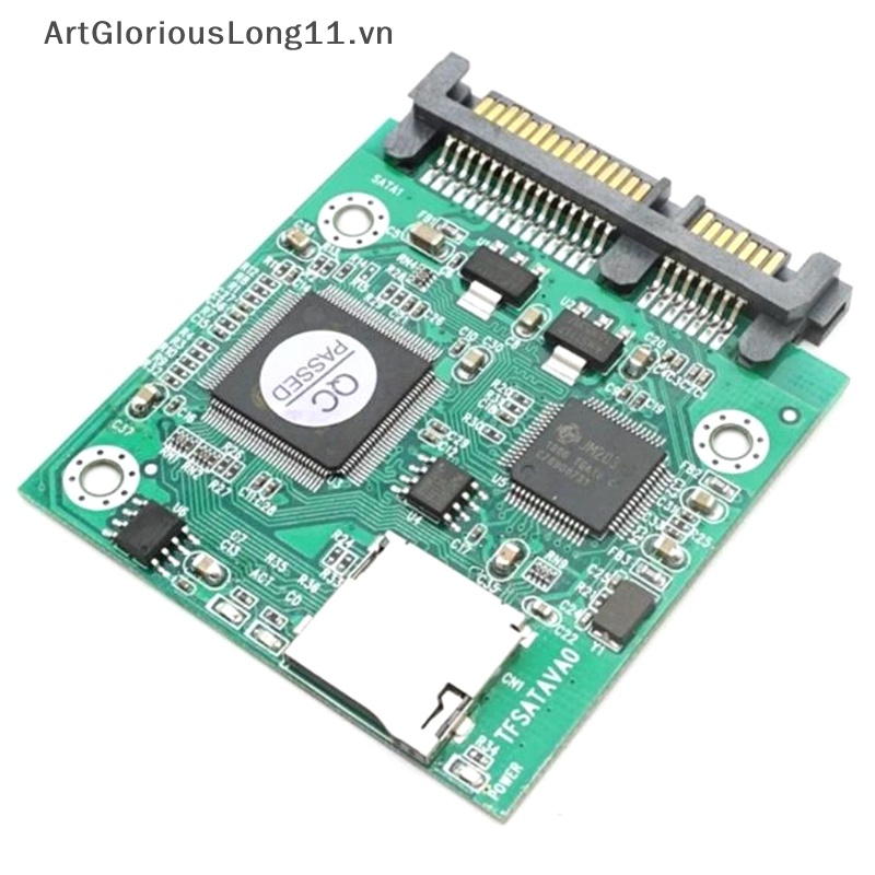 Artgloriouslong tf micro sd to sata adapter converter, truyền nhanh thẻ