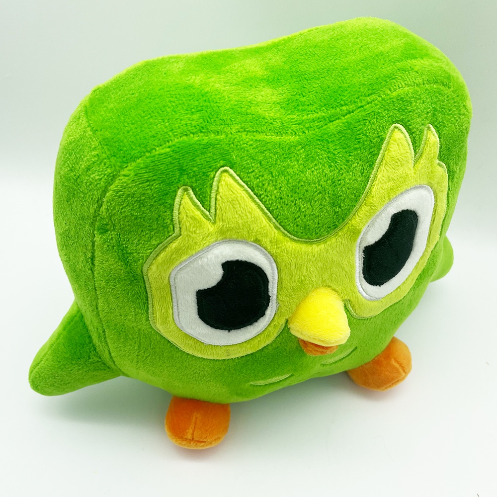 Rytanda Duolingo plush toy Gấu bông Duolingo cute Gấu Teddy tặng quà sinh nhật cho trẻ em