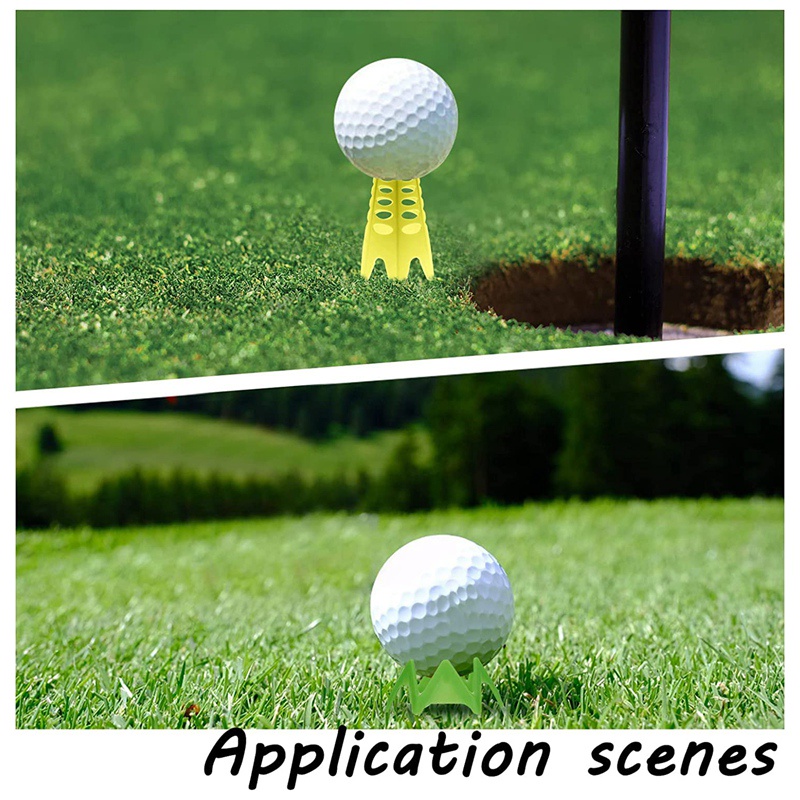 18 Chiếc Golf Simulator Tee Trong Nhà Golf Tee Thảm Golf Tee Luyện Tập Golf Tee, Cao + Ngắn