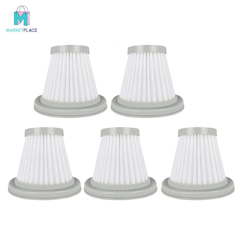5 cái cho Xiaomi Deerma DX118C DX128C Bộ lọc HEPA Máy hút bụi Thay thế Bộ phận phụ kiện