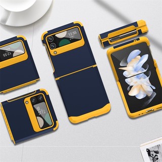Giáp Cao Su Bản Lề Ốp Lưng Samsung Z Flip 6 Xe Đẩy Gấp Bản Lề Full Matte Bảo Vệ Vỏ Điện Thoại Z Flip 6 Flip 5 Vỏ Pc Cứng
