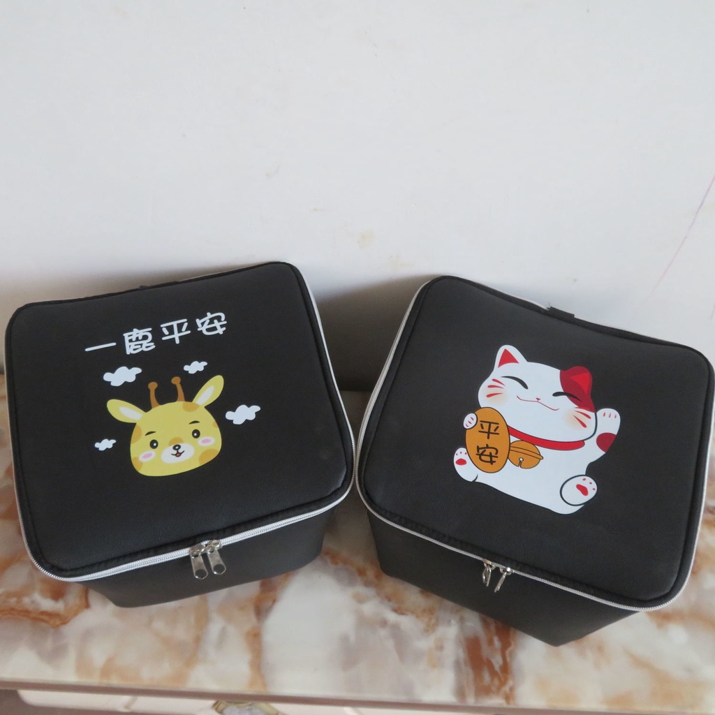 Giỏ Da Đựng Đồ Gắn Phía Trước Xe Đạp Điện Chống Thấm Nước Tiện Dụng