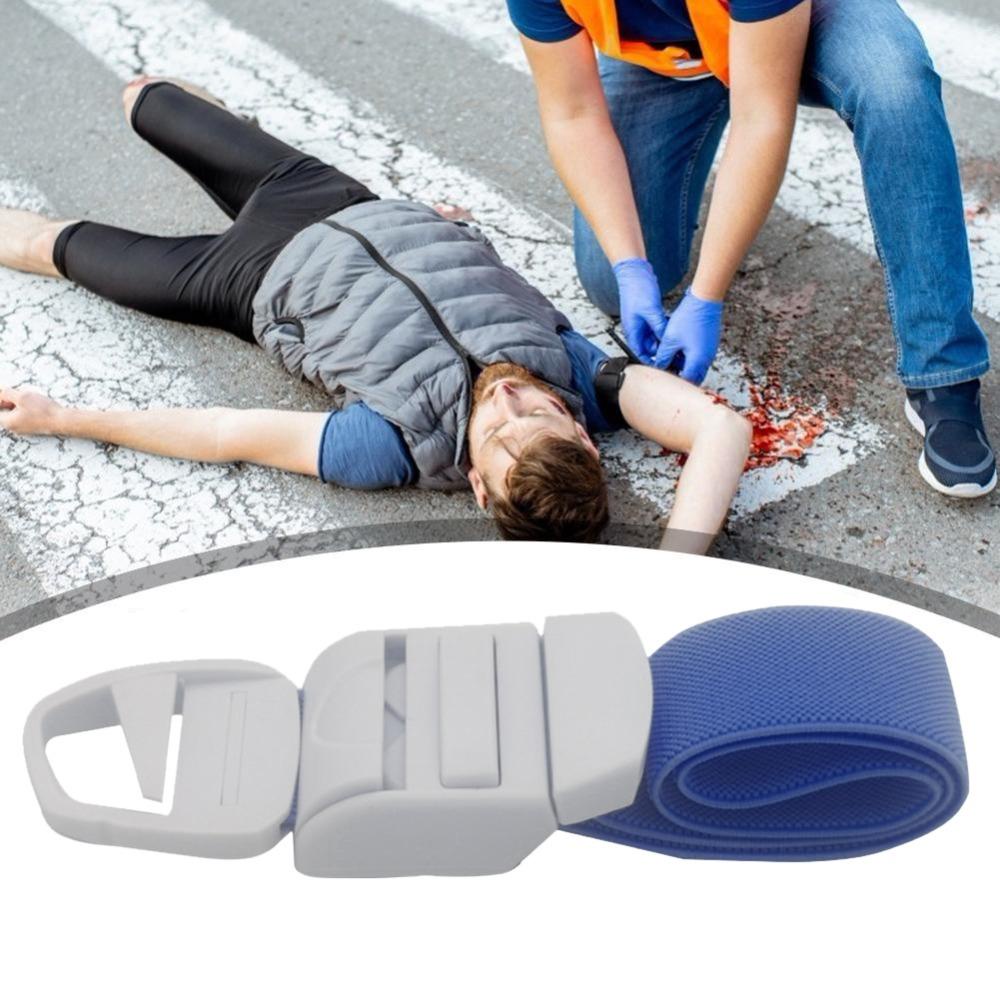 DELMER Tourniquet An toàn Sinh tồn Dây đàn hồi Dụng cụ sinh tồn Dừng chảy máu Băng Tourniquet ngoài trời