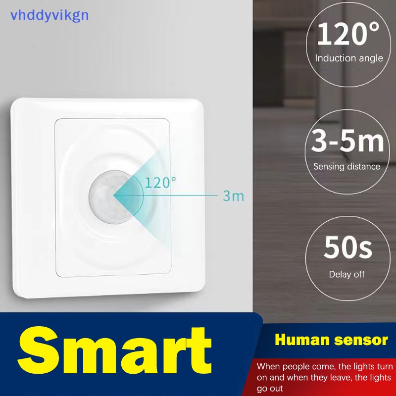 Đèn LED cảm biến chuyển động hồng ngoại thông minh AC 220V