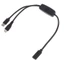 Bộ chia cáp USB Type C 2 trong 1 Niki sang cáp sạc điện thoại di động Micro USB Type C