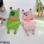 Xiaomi POCO X3 F2 F3 C40 M2 M3 M4 M5 F4 F5 X5 X4 PRO X3GT F4GT C50 C55 Phong cách xu hướng 3D dễ thương Vỏ bảo vệ điện thoại di động hoạt hình miệng lớn
