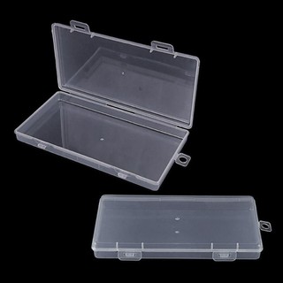 Hộp đựng hạt trang sức ALMA1, Hộp lưu trữ vuông bằng nhựa, Hộp đóng gói trong suốt 5 hộp đựng dụng cụ điện