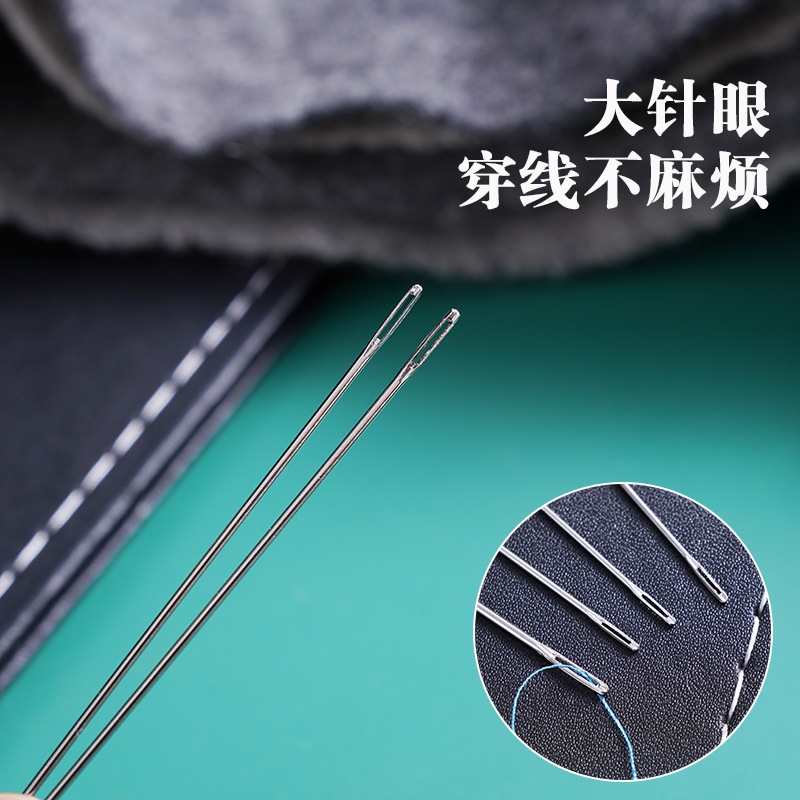 Bộ 30 Cây Kim Khâu Quần Áo Bằng Thép Chất Lượng Cao