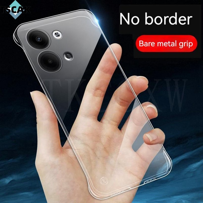 Ốp Điện Thoại Nhựa Cứng Trong Suốt Không Viền Cho OPPO Find X6 Pro X5 Pro X3 Pro