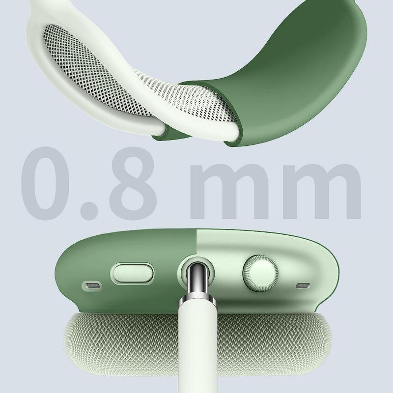 Mô tả Vỏ bọc bảo vệ tai nghe Air-pods Max bằng silicon chống sốc / trầy xước HDOORLINK - 8