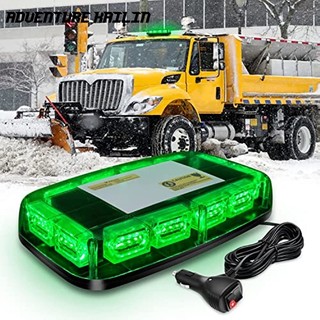 Đèn LED cảnh báo nguy hiểm 12 inch 48 bóng, gắn từ tính, 12-24V, nhấp nháy khẩn cấp