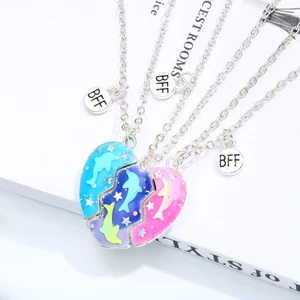 Set 3 Vòng cổ Hình Cá Heo / Ngôi Sao / Cá Heo Dễ Thương