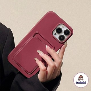 Ốp Điện Thoại Silicon TPU Mềm Siêu Mỏng Có Ngăn Đựng Thẻ Cho IPhone 14 13 12 11 Pro Max X Xs XR 8 7 Plus