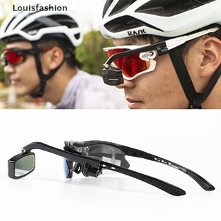 Louisfashion Xe Đạp Đi Xe Đạp Kính Chiếu Hậu Gương 360 Điều Chỉnh Chiếu Hậu Quan Sát Phía Sau Kính Gắn Mũ Bảo Hiểm YTH