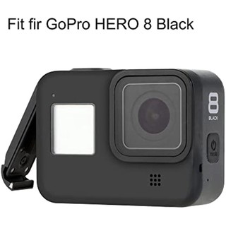 Thay Thế Cửa Bên Nhôm Wateproof Pin Dành Cho GoPro Hero 8 Đen Sửa Chữa Phụ Kiện Cho GoPro 8 33ft Chống Nước Khe Cắm Thẻ SD Nắp Pin