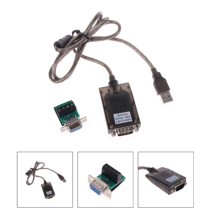 [3C] Bộ chuyển đổi USB sang RS485 Cáp USB RS-485 Đầu nối DB9 nối tiếp Full Half Duplex PL2303