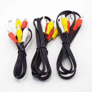 Dây Cáp Âm Thanh Nối Dài 3 rca male Sang 3RCA male Với 3 rca AV Dài 1M / 1.5M / 3Meter