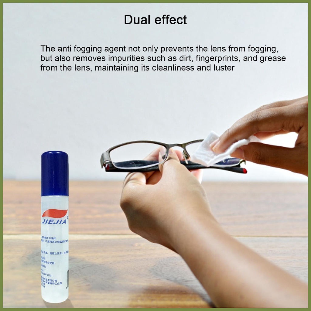 Dung Dịch Vệ Sinh Kính Chống Sương Mù 10ml Tiện Dụng