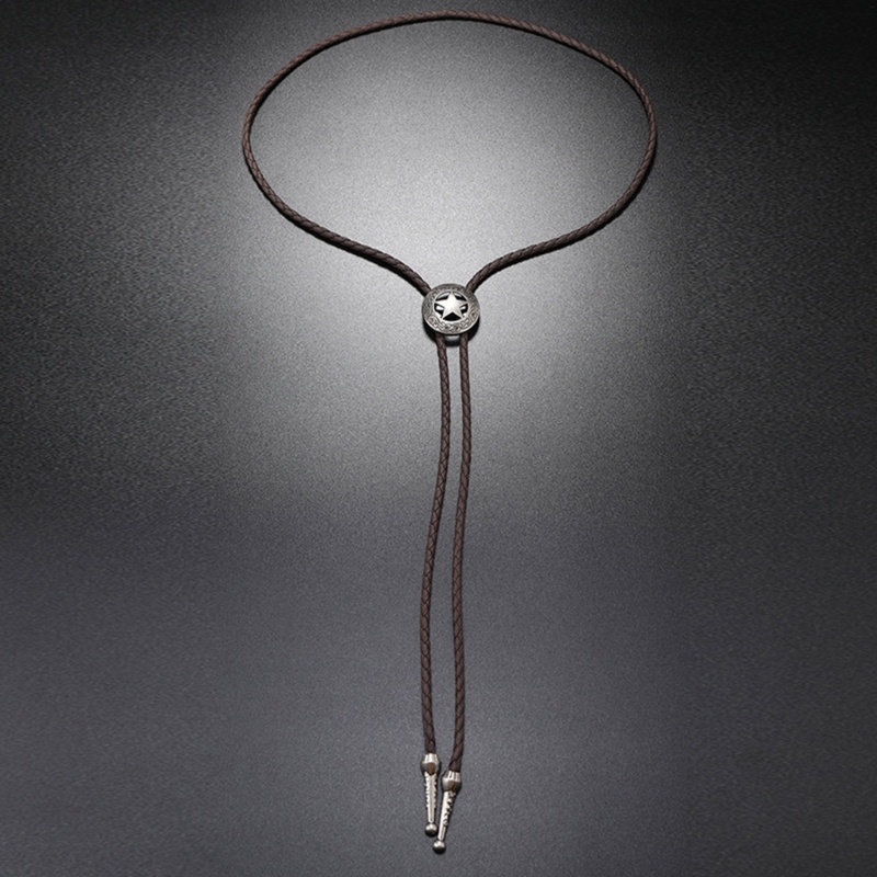 DASBSUG Phong Cách Mỹ Bản Địa Bola-Tie Cà Vạt Phương Tây Cho Nam