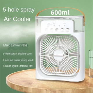 Quạt Phun Sương Để Bàn 5 Lỗ Có Thể Sạc Lại Yên Tĩnh Cho Nhà Ở / Văn Phòng / Phòng Ngủ