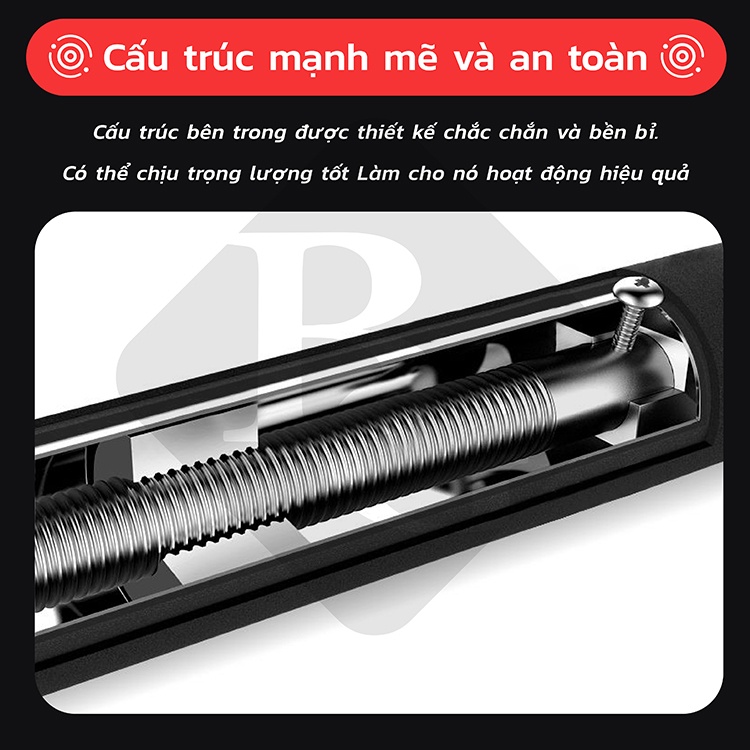 Mô tả - BG Xà đơn treo tường gắn cửa độ dài tùy chỉnh cao cấp tập thể dục tại nhà - 8