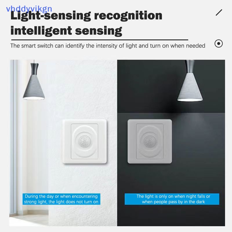 Đèn LED cảm biến chuyển động hồng ngoại thông minh AC 220V
